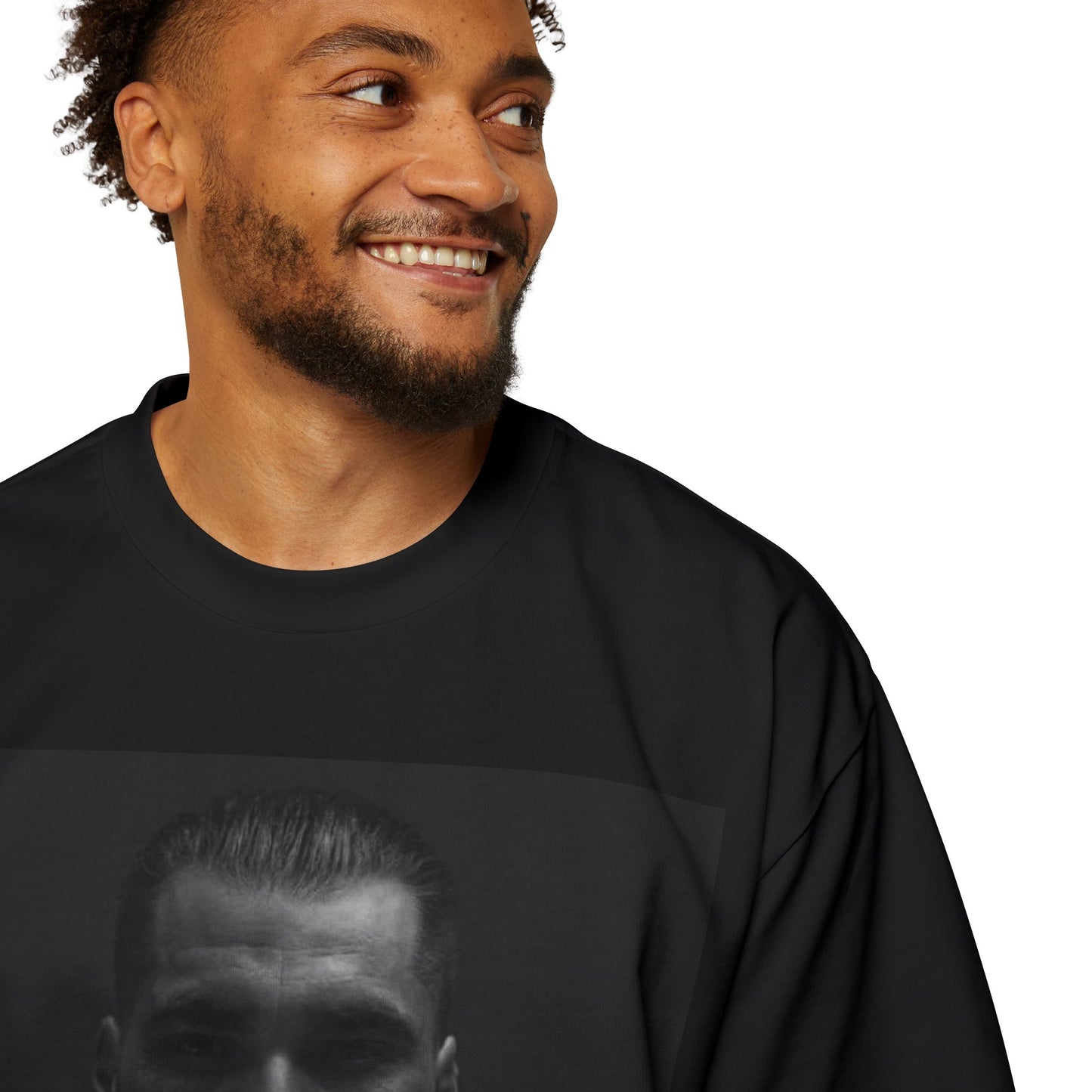 GIGA Stylish Men's Oversized Tee for Comfort Lovers, Casual Wear, Street Style, Gift for Him, Trendy Tee with Gigachad Design