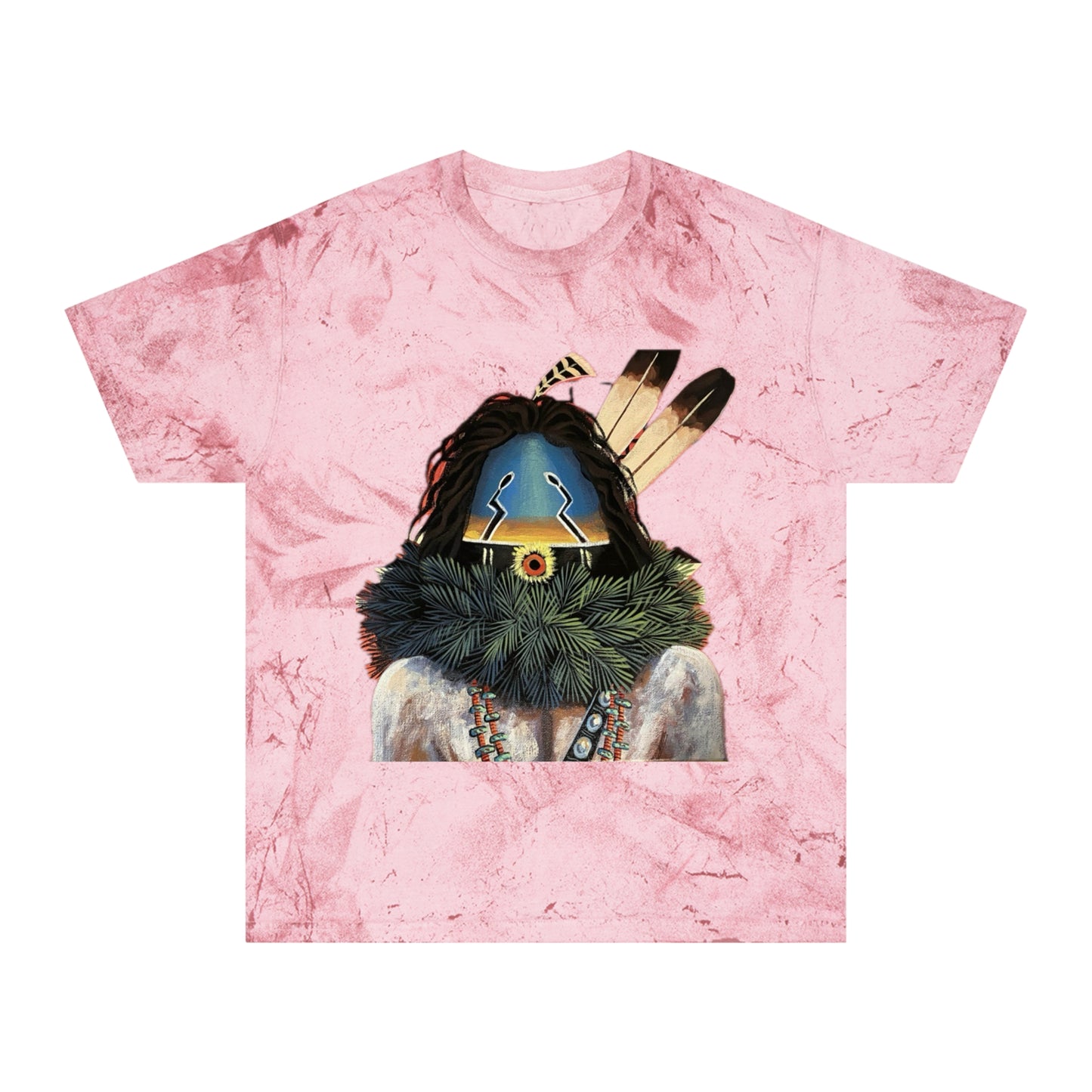 Vibrant Yei T-Shirt, Artistic Tee, Unisex Color Blast Shirt, Festival Fashion, Eco-Friendly T-Shirt, Unique Graphic Tee