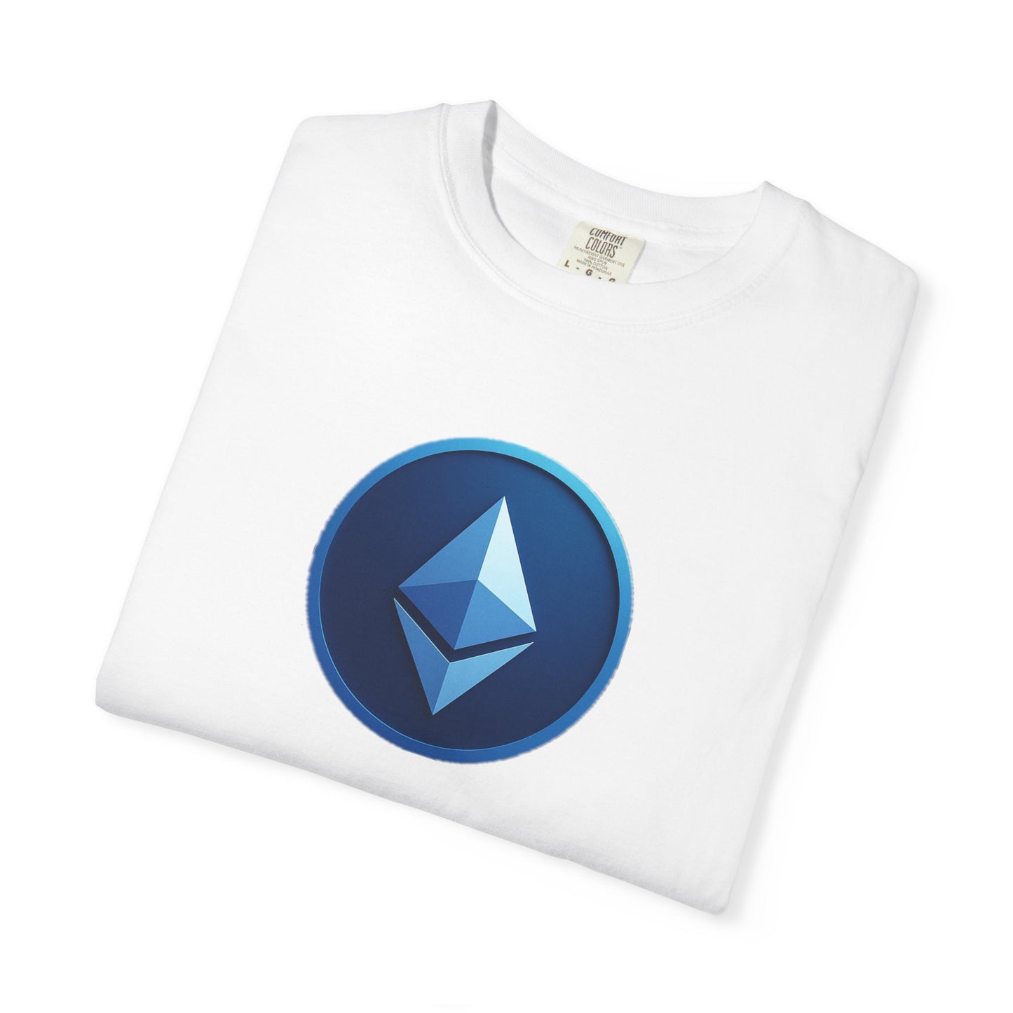 Ethereum Graphic T-Shirt, Unisex Casual Tee, Blockchain Apparel, Gamer Shirt, Crypto Gift, Stylish Streetwear