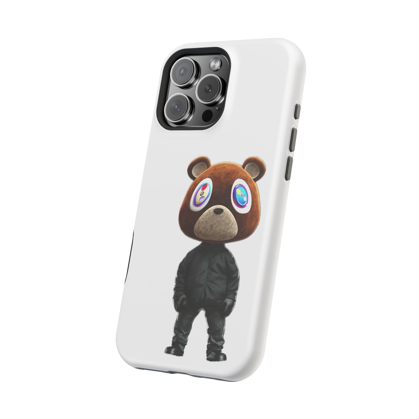 Ye Bear Character Magnetic Phone Cases, Fun Gift, Unique Phone Accessory, Trendy Tech, Personalized Style, Everyday Use