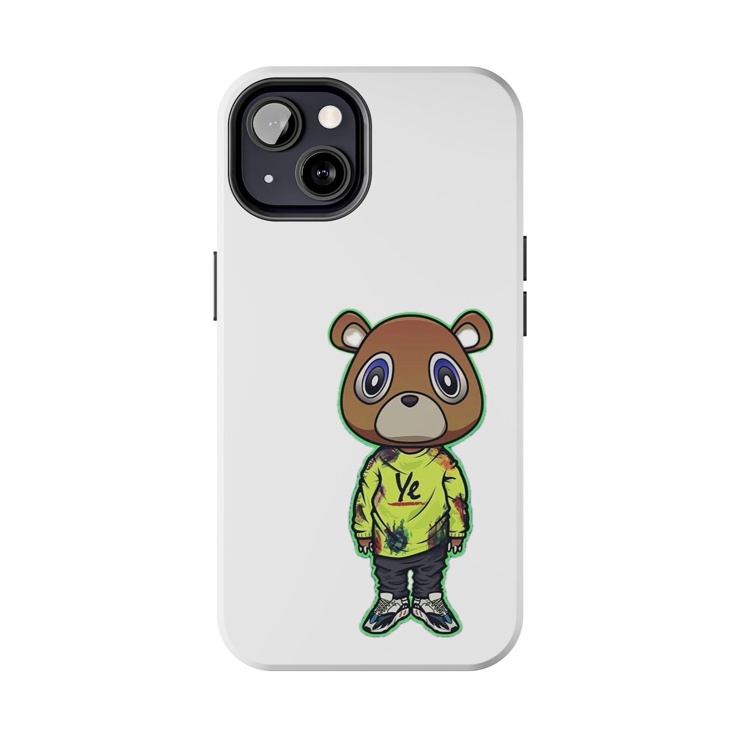 Ye Bear Tough Phone Cases with Cartoon Design - Unique Phone Cover, Durable Mobile Case, Cool Gift for Teens, Fun Accessory for Everyday Use