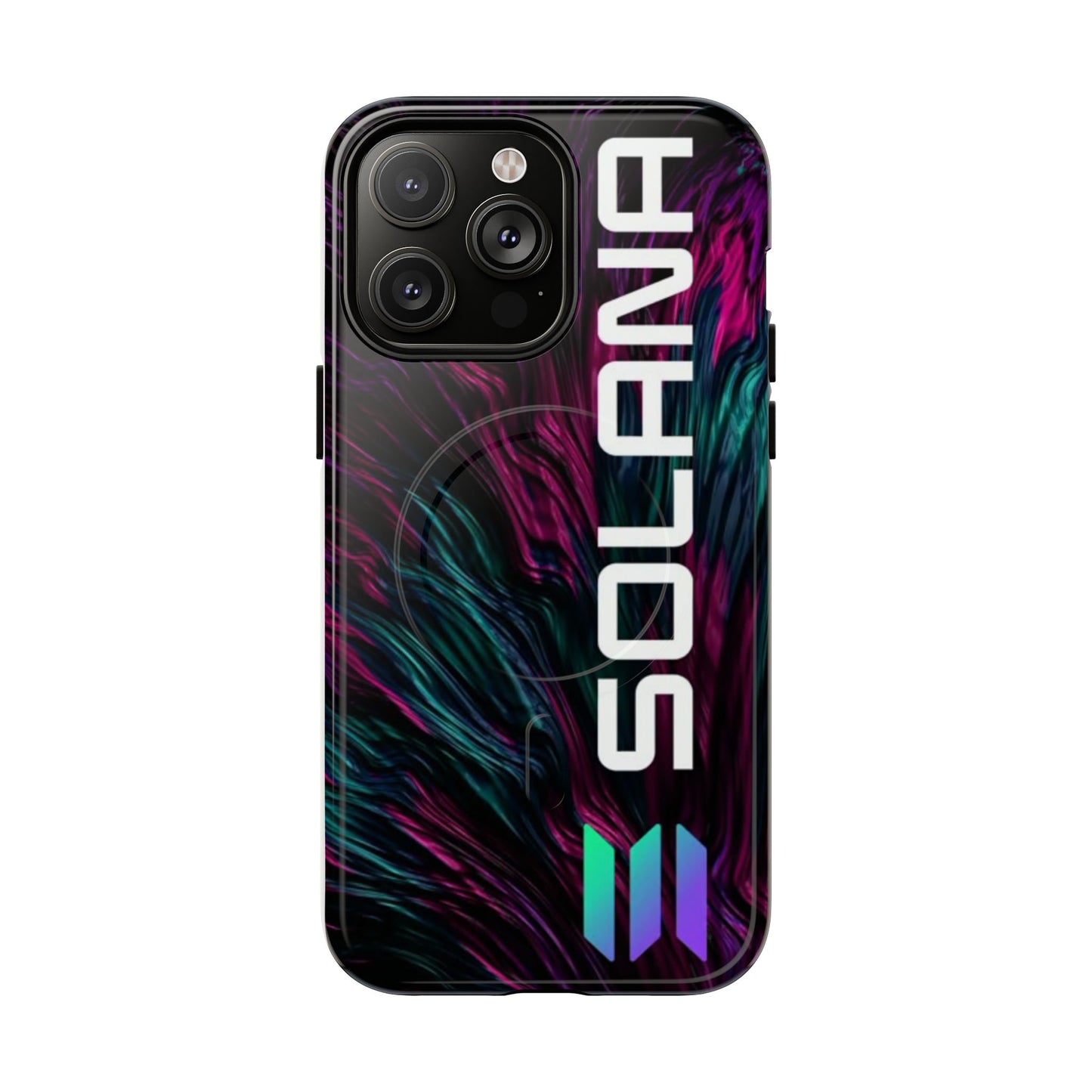 Solana Tough Magnetic Phone Case | Stylish Protection, Unique Art, Gift for Tech Lovers, Phone Accessory, Modern Design
