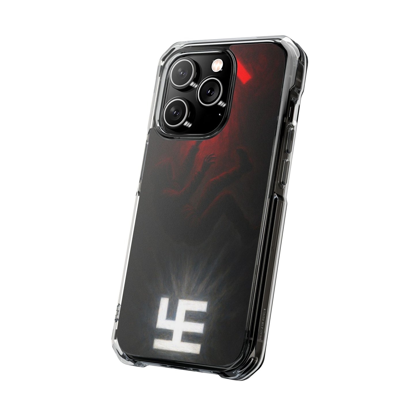 Swasticoin Dynamic Magnetic Phone Case, Unique Design, Rugged Protection, Smartphone Accessories, Personalized Gifts, Tech Enthusiasts
