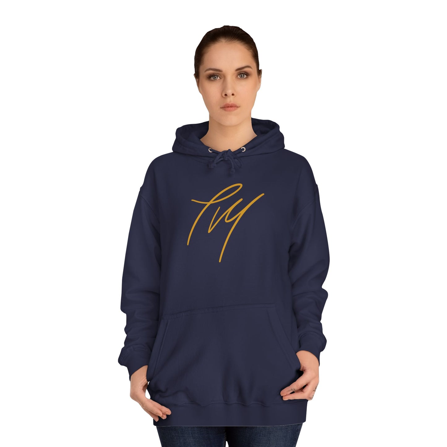 Trench Merch TM Stylish Crown Pull Over Hoodie - Perfect for Students, Campus Wear, Cozy Gifts, Unisex Sweatshirt, Trendy Apparel for Graduates
