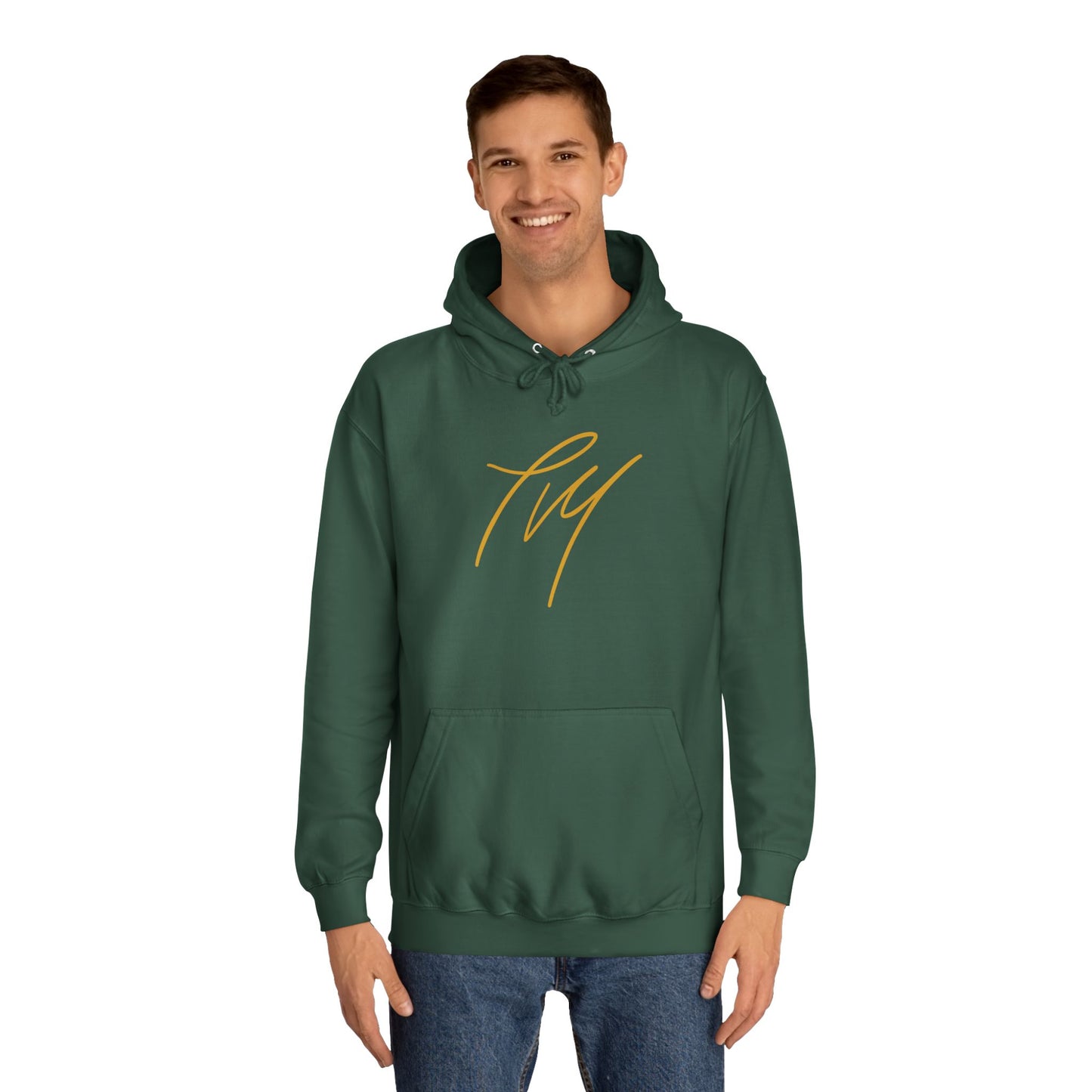 Trench Merch TM Stylish Crown Pull Over Hoodie - Perfect for Students, Campus Wear, Cozy Gifts, Unisex Sweatshirt, Trendy Apparel for Graduates