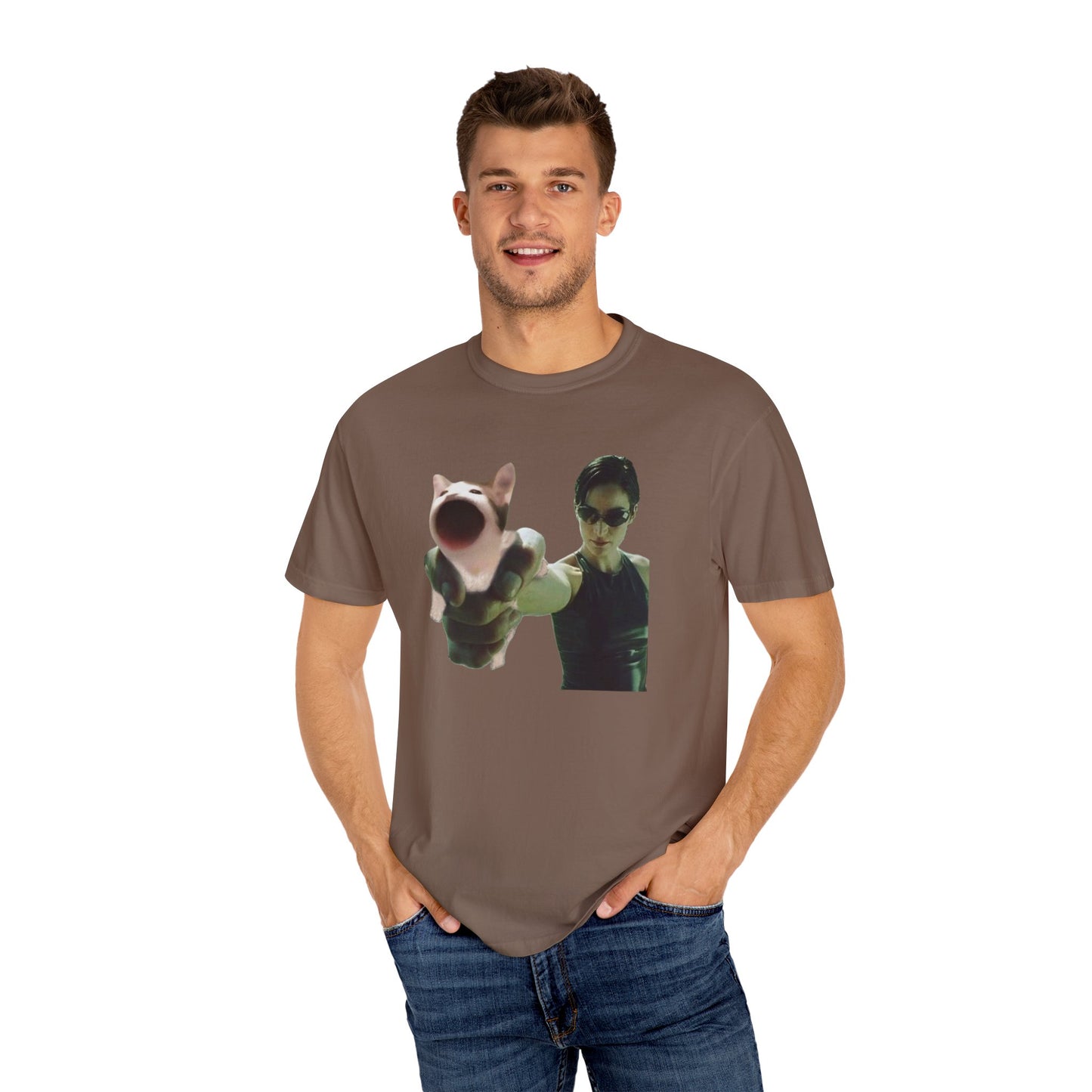 POPCAT Street Style Unisex T-Shirt | Vintage Graphic Tee, Casual Outfit, Gift for Friends, Meme Apparel, Conversation Starter
