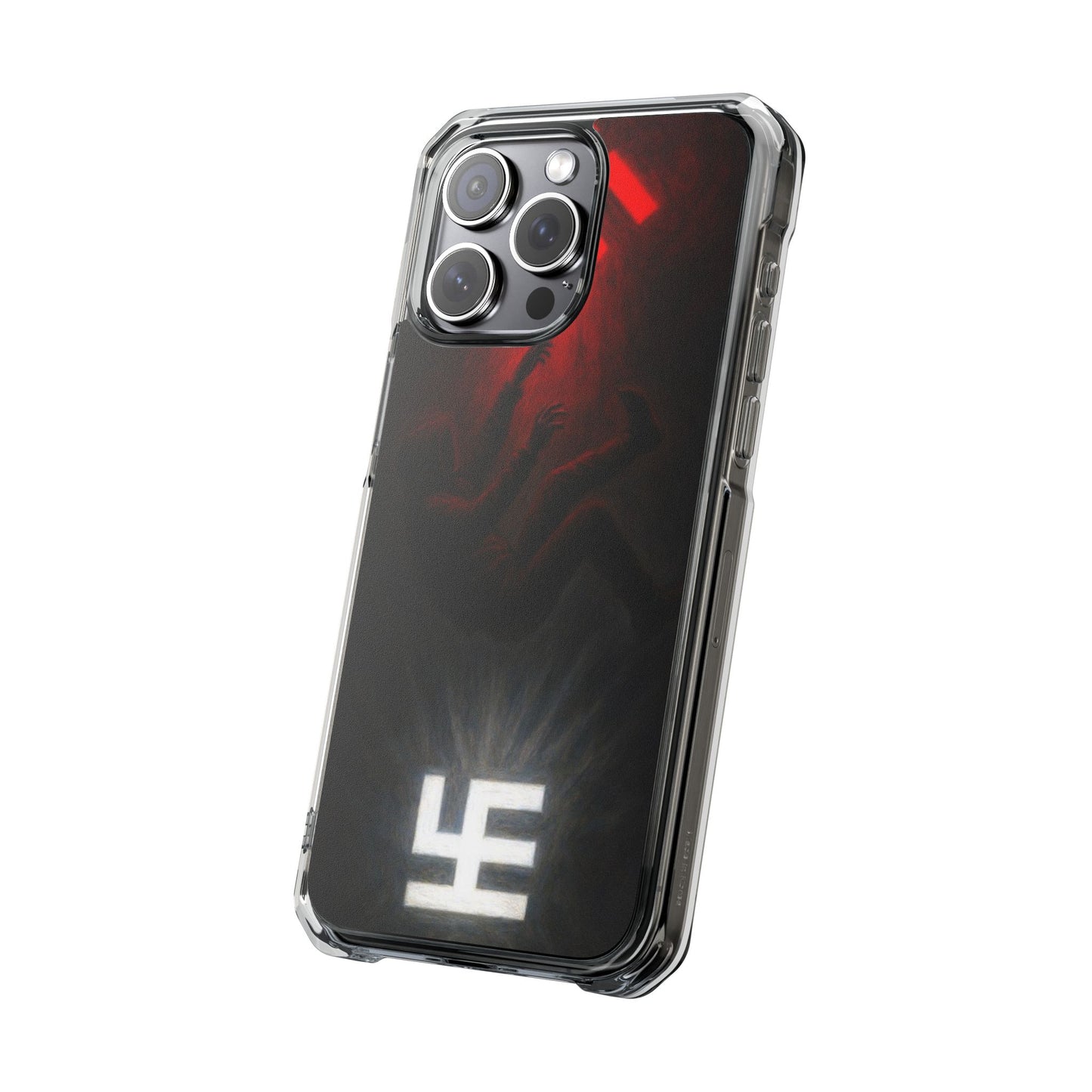 Swasticoin Dynamic Magnetic Phone Case, Unique Design, Rugged Protection, Smartphone Accessories, Personalized Gifts, Tech Enthusiasts