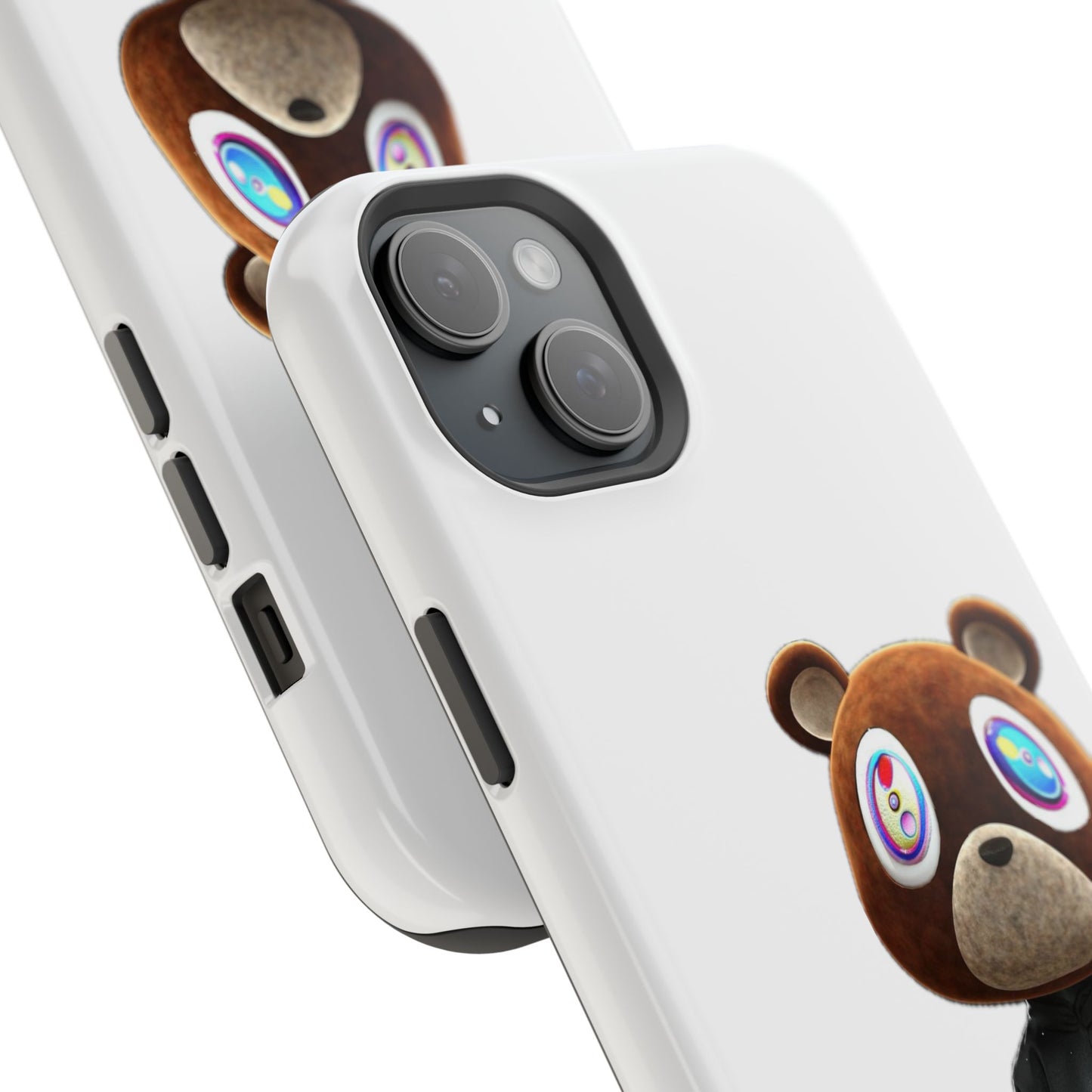 Ye Bear Character Magnetic Phone Cases, Fun Gift, Unique Phone Accessory, Trendy Tech, Personalized Style, Everyday Use