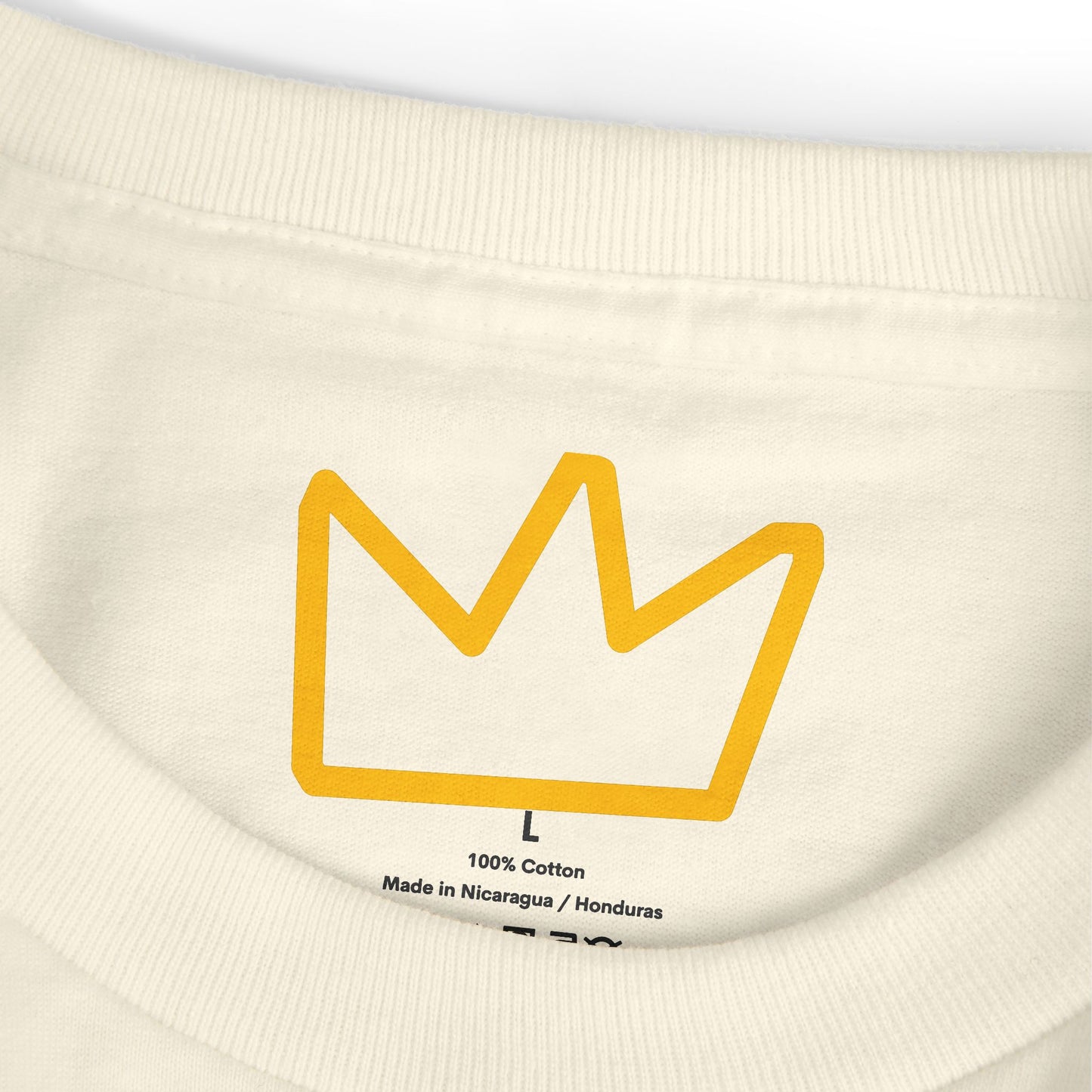 Trench Merch Crown Logo Unisex Heavyweight Cotton Tee, Casual Streetwear Shirt, Gift for Him/Her, Summer Style, Vibrant Graphics Tee