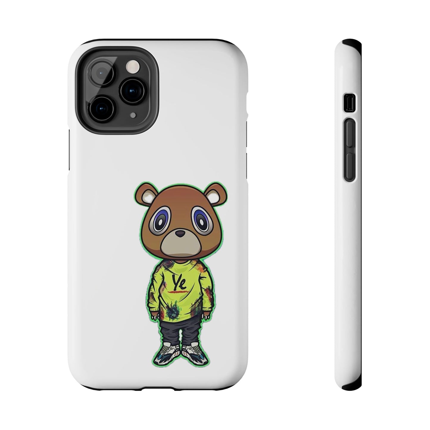 Ye Bear Tough Phone Cases with Cartoon Design - Unique Phone Cover, Durable Mobile Case, Cool Gift for Teens, Fun Accessory for Everyday Use