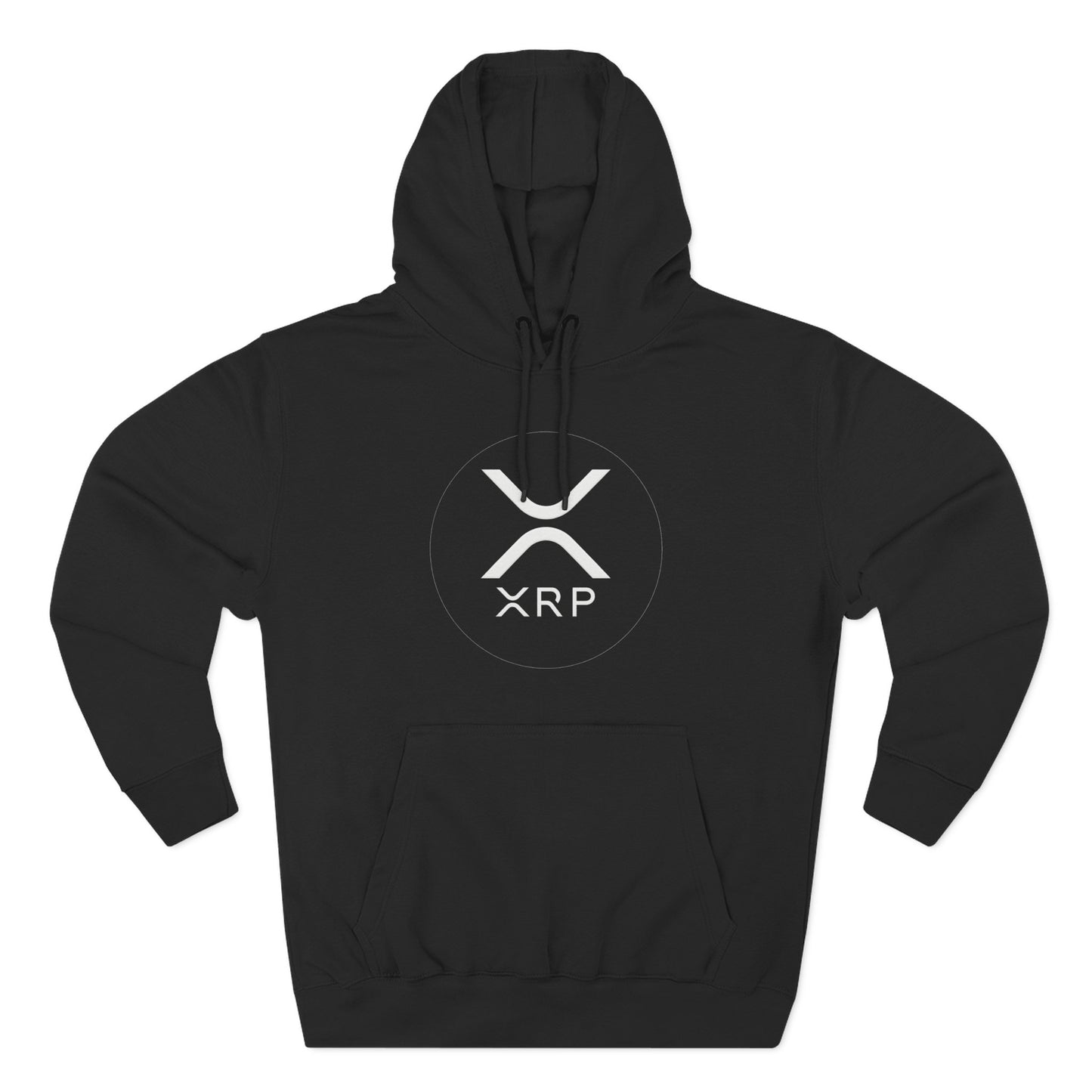 XRP Cozy Three-Panel Fleece Hoodie for Relaxed Casual Style, Perfect for Lounging, Gifting, Everyday Wear, and Cozy Nights