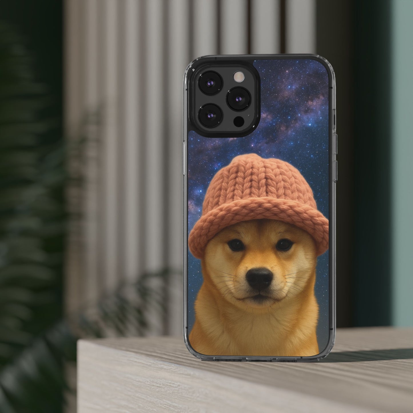 WIF Lovers Clear Phone Case, Cute Phone Cover for Animal Lovers, Pet Gift, Trendy Smartphone Accessory, Unique Dog Case