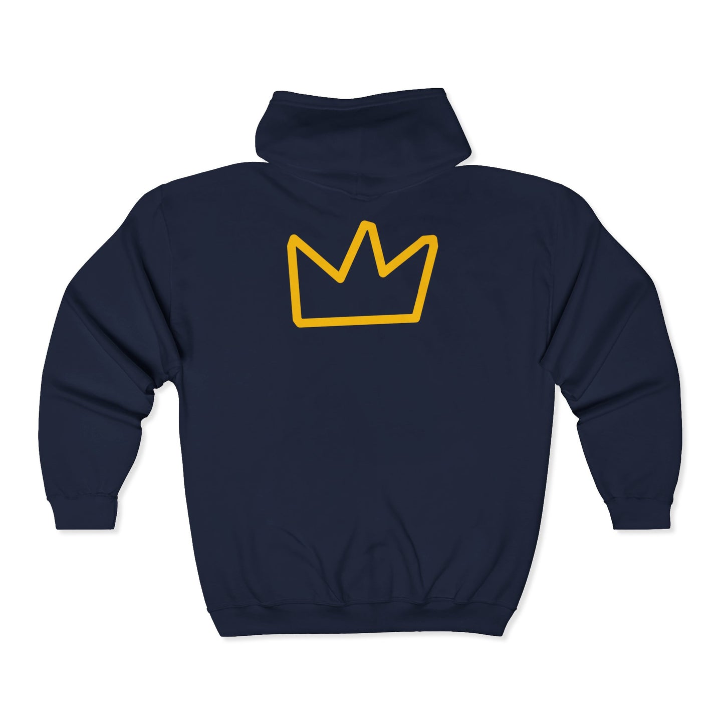 Trench Merch CrownUnisex Heavy Blend™ Full Zip Hooded Sweatshirt