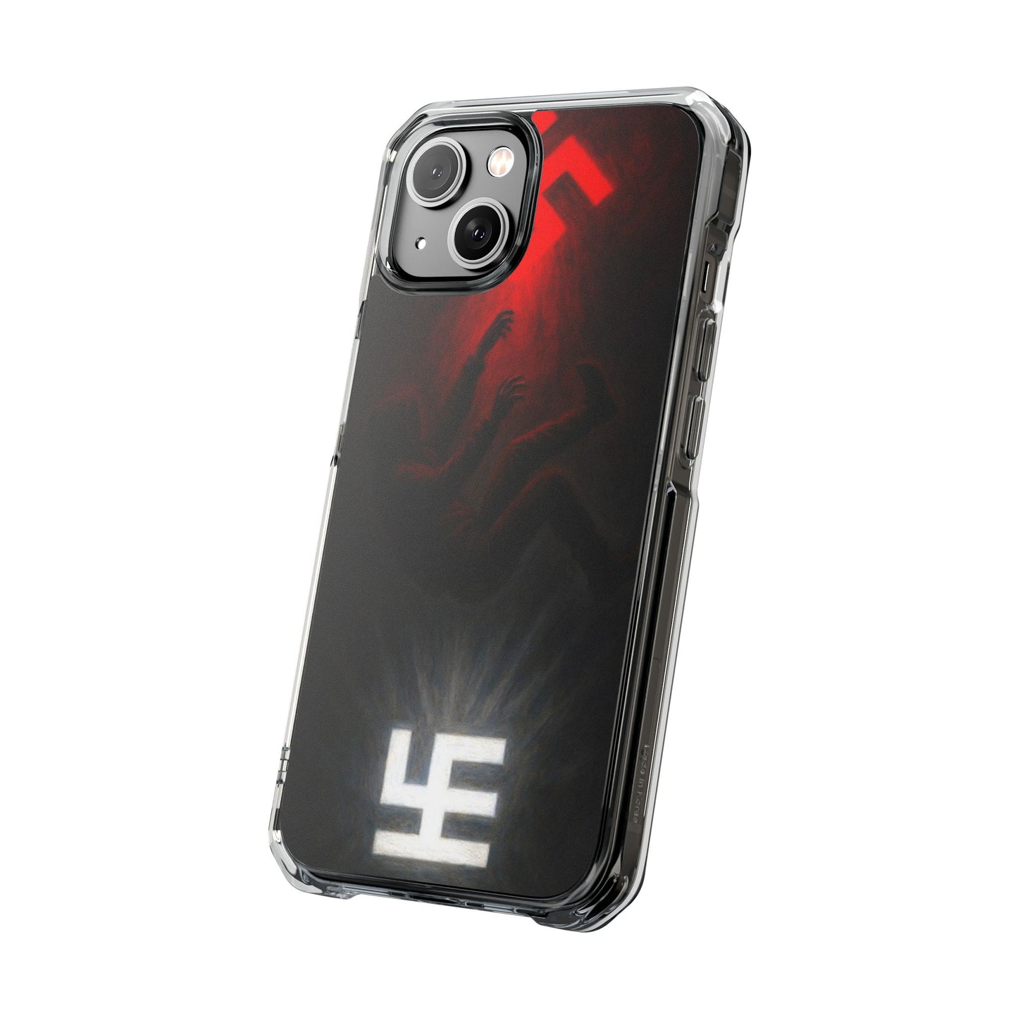 Swasticoin Dynamic Magnetic Phone Case, Unique Design, Rugged Protection, Smartphone Accessories, Personalized Gifts, Tech Enthusiasts