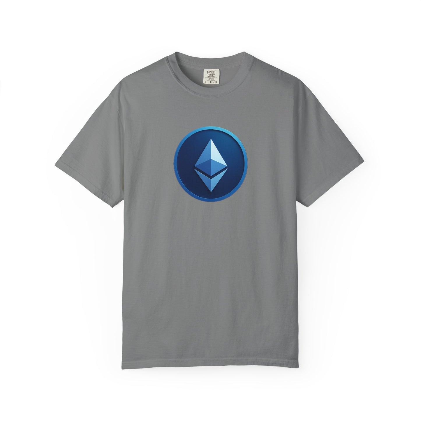 Ethereum Graphic T-Shirt, Unisex Casual Tee, Blockchain Apparel, Gamer Shirt, Crypto Gift, Stylish Streetwear