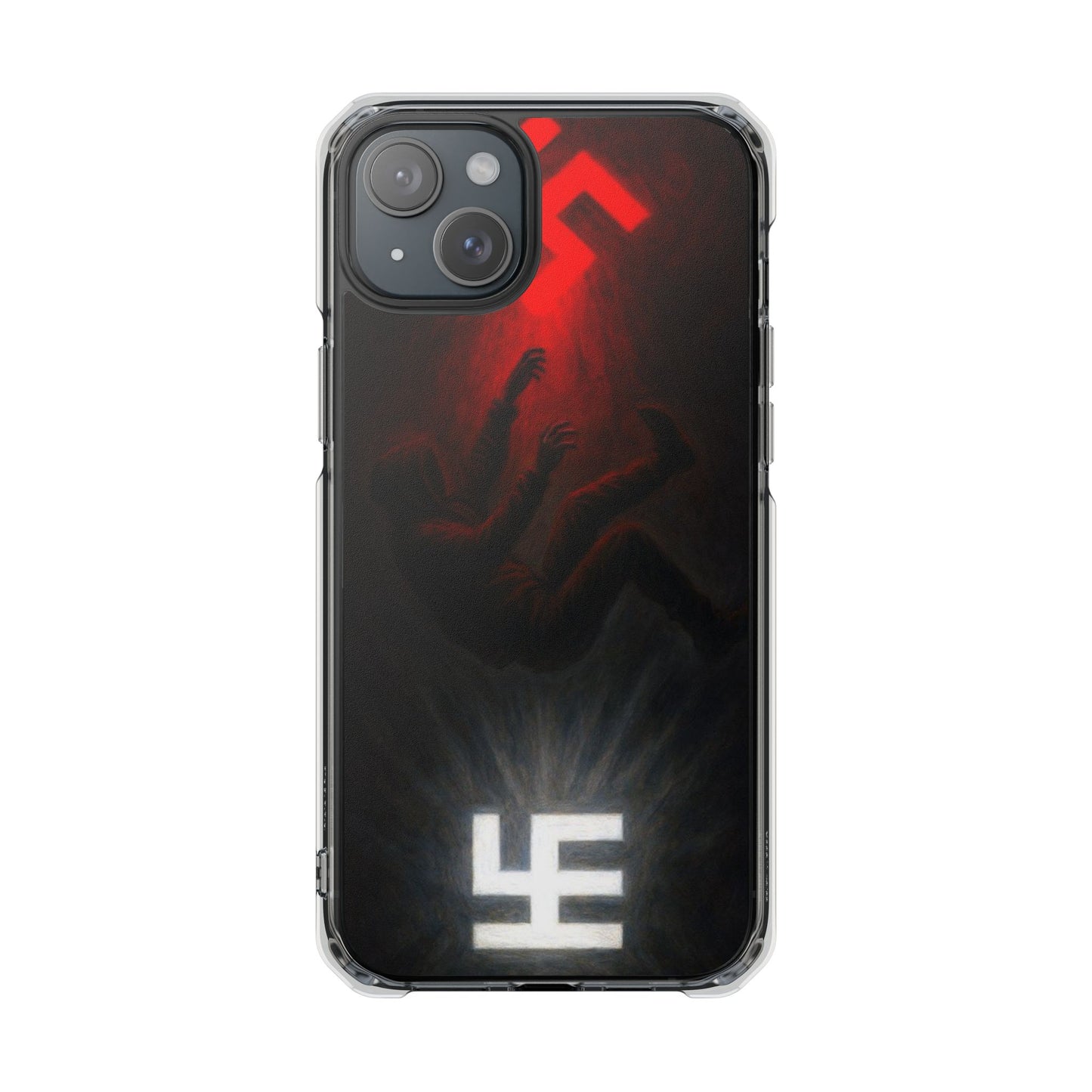 Swasticoin Dynamic Magnetic Phone Case, Unique Design, Rugged Protection, Smartphone Accessories, Personalized Gifts, Tech Enthusiasts