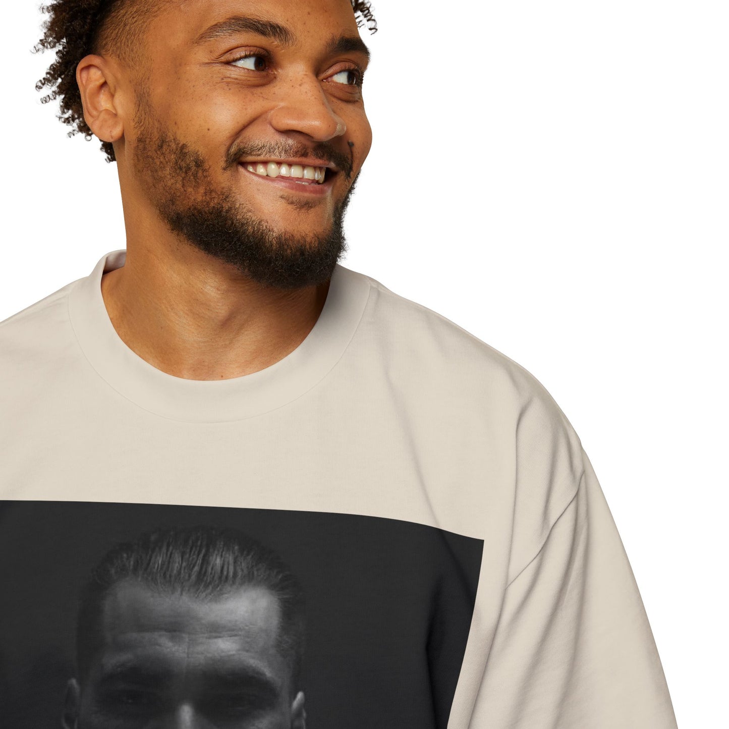 GIGA Stylish Men's Oversized Tee for Comfort Lovers, Casual Wear, Street Style, Gift for Him, Trendy Tee with Gigachad Design
