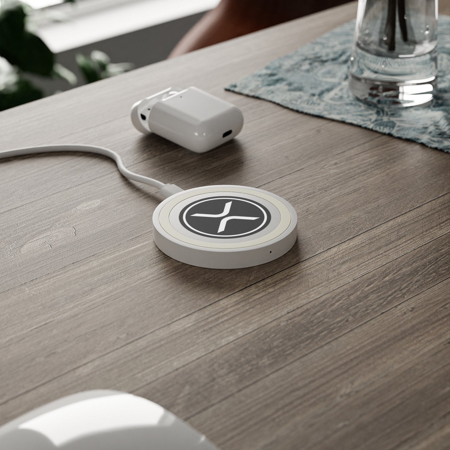 XRP Quake Wireless Charging Pad, Modern Gadgets, Phone Accessories, Tech Gifts, Minimalist Charging Station