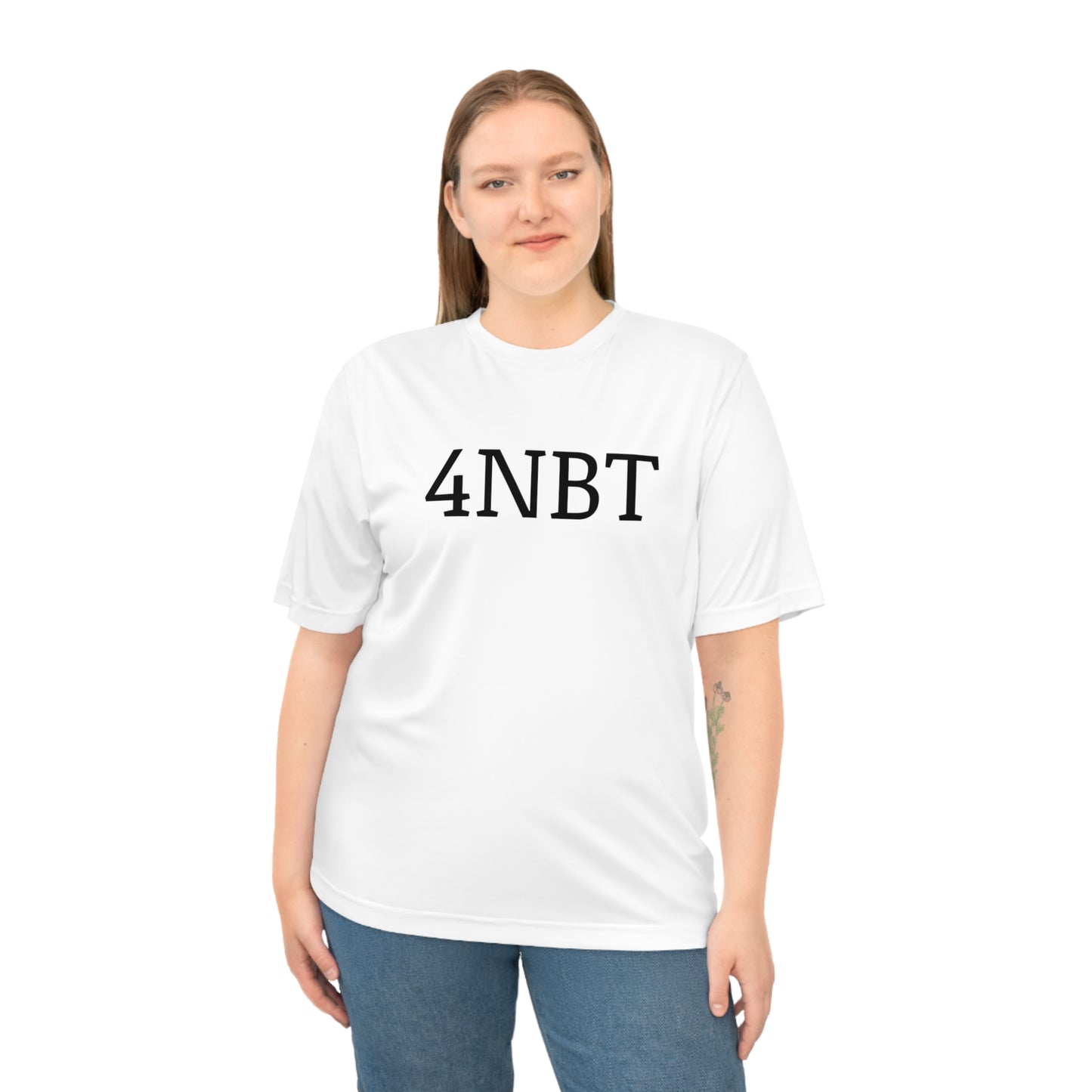 4NBT Unisex Performance T-Shirt, Workout Top, Casual Tee, Gift for Fitness Lovers, Athletic Apparel, Everyday Wear