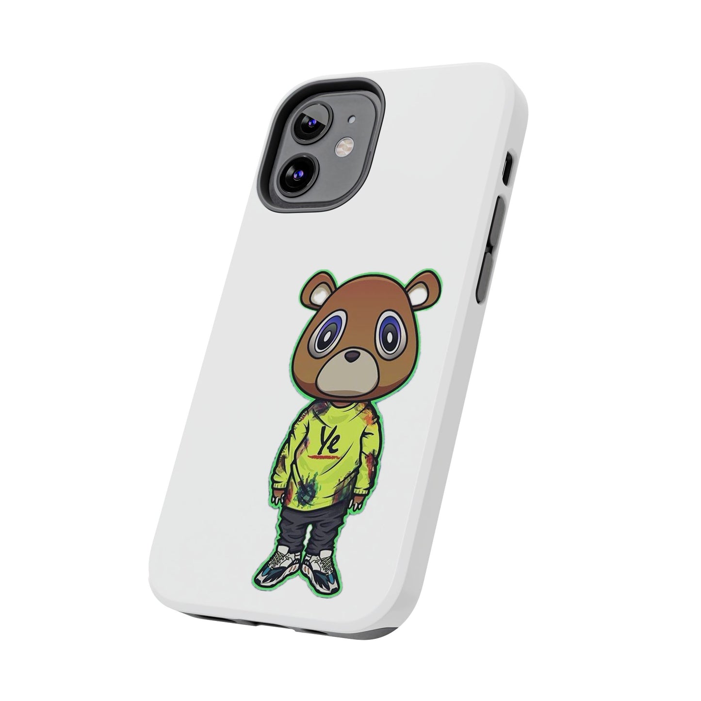 Ye Bear Tough Phone Cases with Cartoon Design - Unique Phone Cover, Durable Mobile Case, Cool Gift for Teens, Fun Accessory for Everyday Use