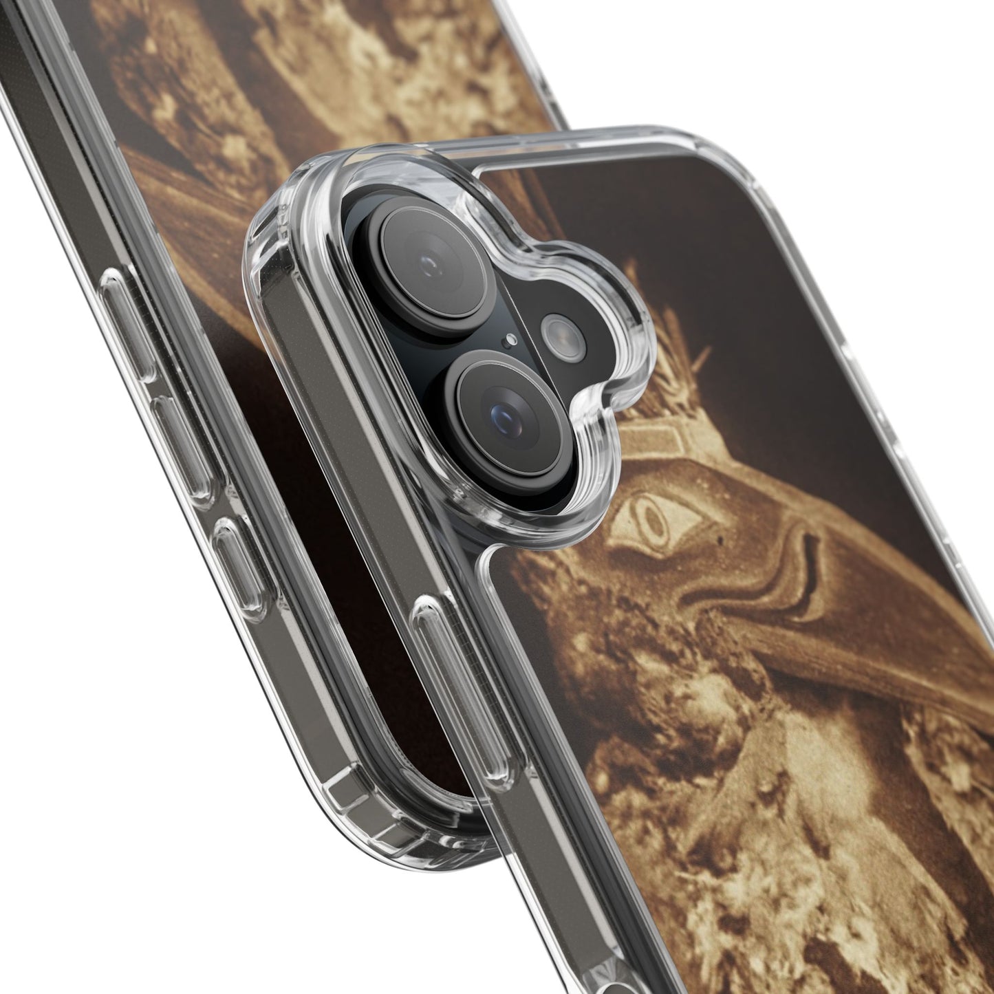 Yei Vintage Bird Design Clear Phone Case, Artistic Phone Accessories, Unique Gift for Nature Lovers, Eco-Friendly Tech Case, Stylish Protection