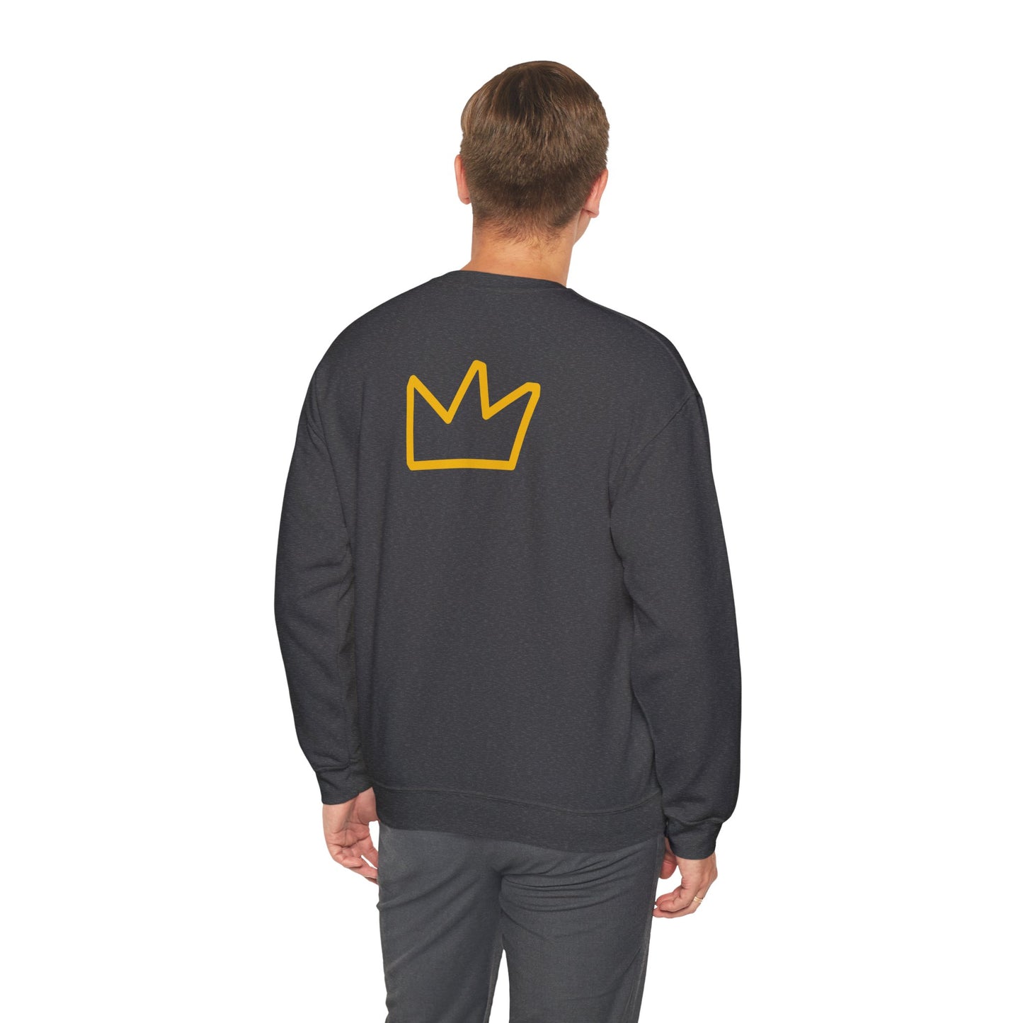 Trench Merch Stylish Honeycomb Crewneck Sweatshirt, Cozy Unisex Sweatshirt, Casual Fall Apparel, Gift for Honey Lovers, Trendy Weekend Wear