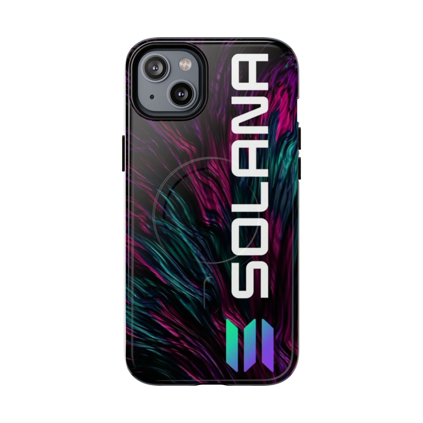 Solana Tough Magnetic Phone Case | Stylish Protection, Unique Art, Gift for Tech Lovers, Phone Accessory, Modern Design