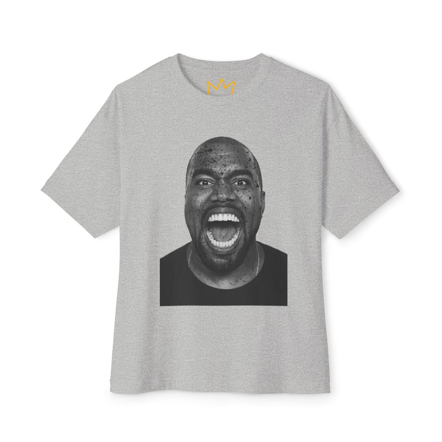 Ye Bold Expression Unisex Oversized Tee - Graphic T-Shirt for Music Lovers, Streetwear, Gift Idea, Casual Wear, Urban Style