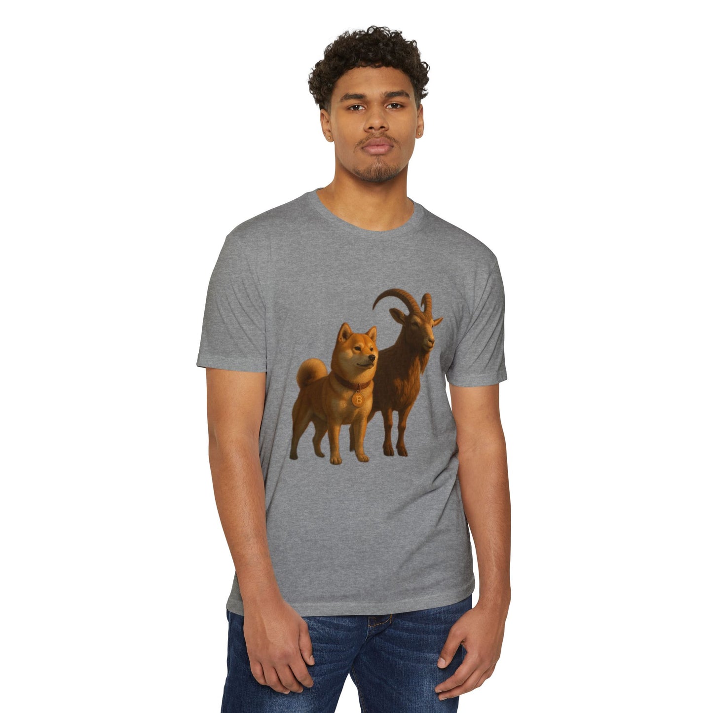 GOAT T-Shirt, Unisex T-Shirt, Pet Lover Gift, Animal-Themed Apparel, Fun Casual Wear, Unique Graphic Tee