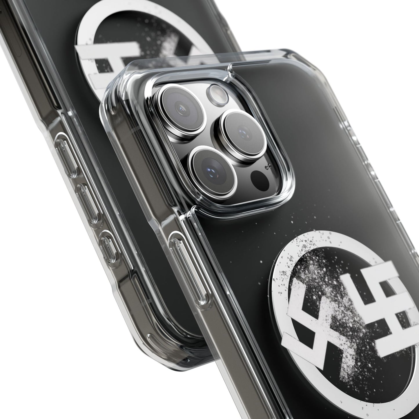 Swasticoin Magnetic Clear Phone Case, Stylish Protective Case for iPhones, Durable and Trendy Phone Cover, Perfect Gift for Tech Lovers, Modern Design