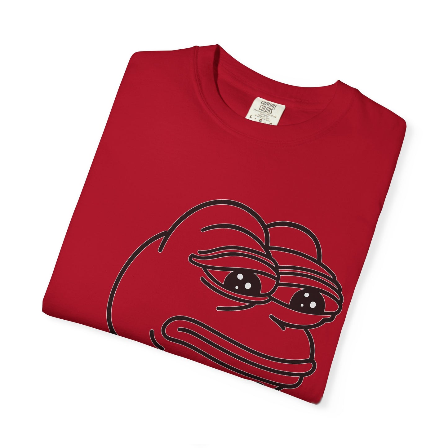 Thoughtful Pepe Unisex T-Shirt, Funny Graphic Tee, Gift for Friends, Casual Wear, Meme Inspired Fashion