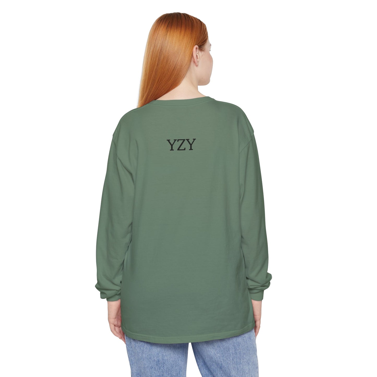 Swasticoin Mystical Mountain Long Sleeve T-Shirt | Unisex Graphic Tee, Trendy Layering Top, Casual Wear, Perfect Gift for Adventurers