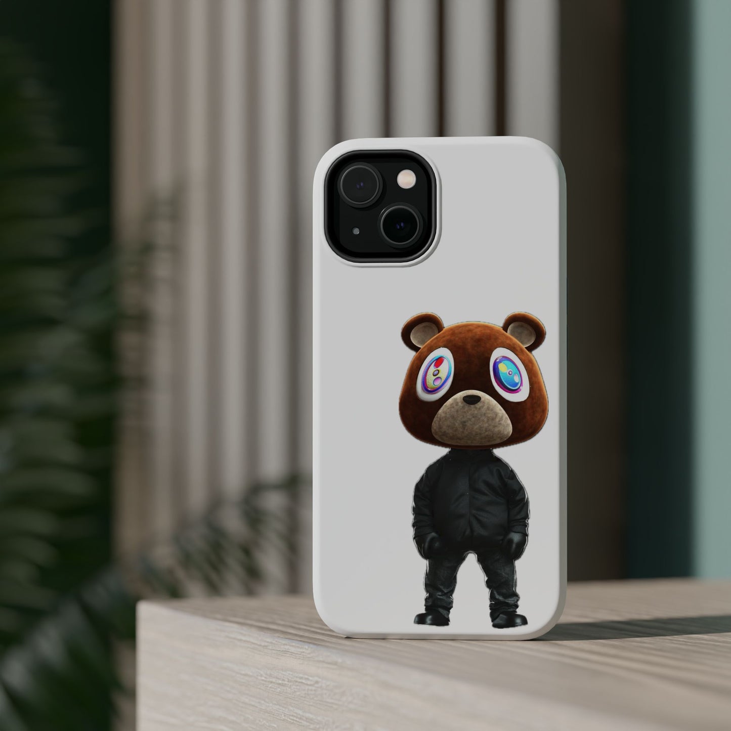 Ye Bear Character Magnetic Phone Cases, Fun Gift, Unique Phone Accessory, Trendy Tech, Personalized Style, Everyday Use