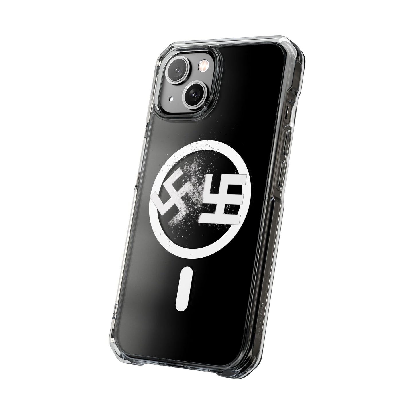 Swasticoin Magnetic Clear Phone Case, Stylish Protective Case for iPhones, Durable and Trendy Phone Cover, Perfect Gift for Tech Lovers, Modern Design