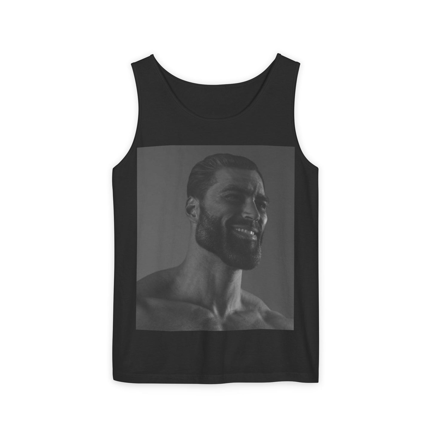 GIGA Unisex Garment-Dyed Tank Top, Summer Apparel, Funny Graphic Tee, Workout Wear, Unique Gift Idea, Casual Outfit