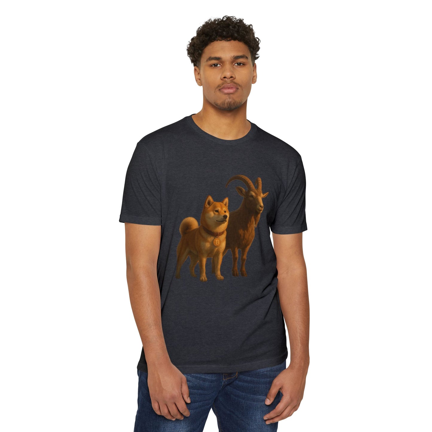 GOAT T-Shirt, Unisex T-Shirt, Pet Lover Gift, Animal-Themed Apparel, Fun Casual Wear, Unique Graphic Tee