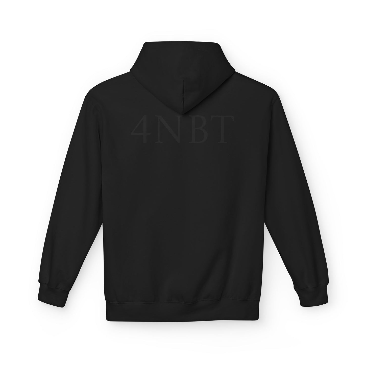 4NBT Fleece Hoodie with Fun Graphic, Cool Streetwear, Unisex Apparel, Unique Gift for Gamers, Trendy Layering Piece