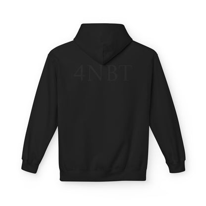 4NBT Fleece Hoodie with Fun Graphic, Cool Streetwear, Unisex Apparel, Unique Gift for Gamers, Trendy Layering Piece