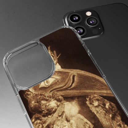Yei Vintage Bird Design Clear Phone Case, Artistic Phone Accessories, Unique Gift for Nature Lovers, Eco-Friendly Tech Case, Stylish Protection