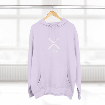 XRP Cozy Three-Panel Fleece Hoodie for Relaxed Casual Style, Perfect for Lounging, Gifting, Everyday Wear, and Cozy Nights