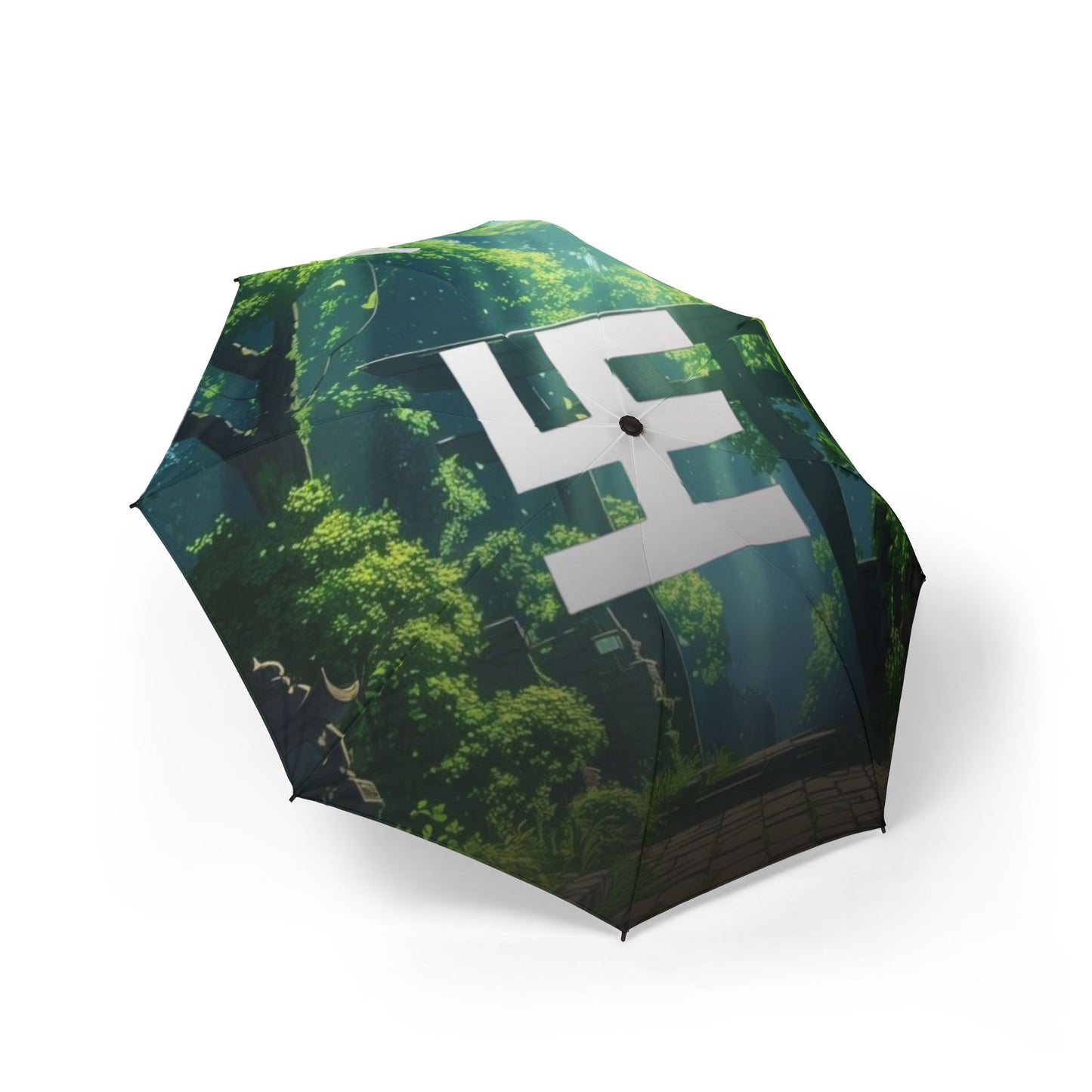 Swasticoin Enchanting Forest Design Foldable Umbrella | Stylish Rain Gear, Travel Accessory, Gift for Nature Lovers, Unique Outdoor Gear, [...]