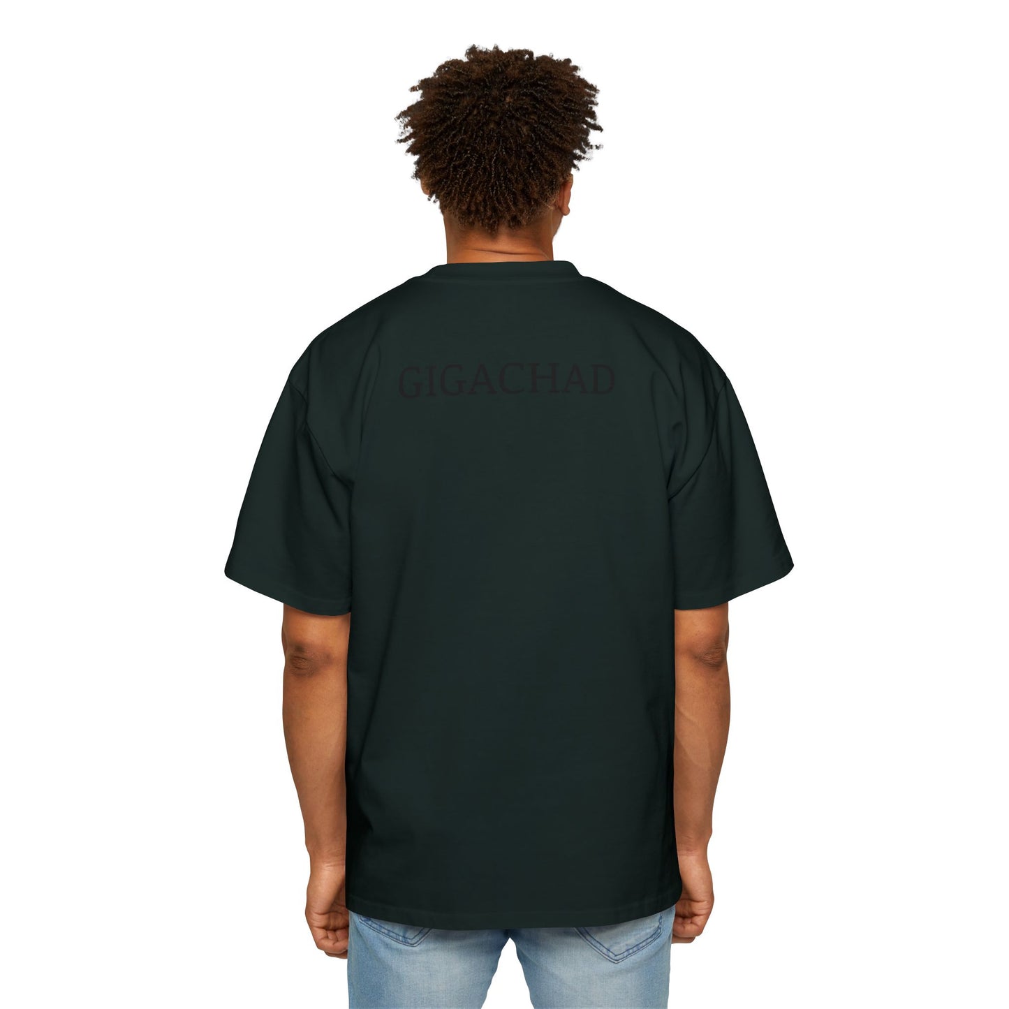 GIGA Men's Oversized Graphic Tee - Streetwear Staple, Gigachad Design, Casual Comfort, Perfect Gift for Him, Ideal for Music Festivals, [...]