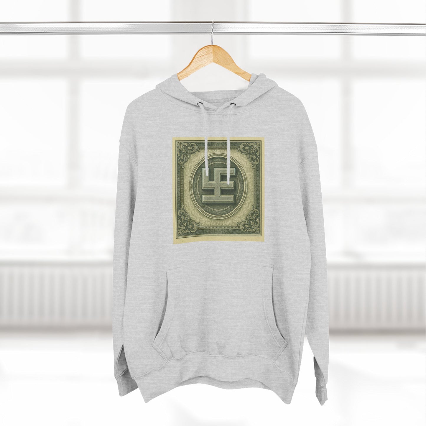 Swasticoin Cozy Three-Panel Fleece Hoodie - Ideal for Casual Days, Layering, and Gift Giving | Perfect for Home, Travel, and Outdoor Use