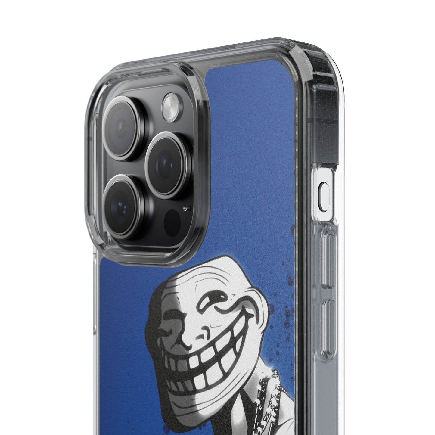 TROLL Clear Cases with Bold Graphic Design, Awesome Phone Accessories, Unique Gifts, Cartoon Phone Covers, Trendy Tech Gear