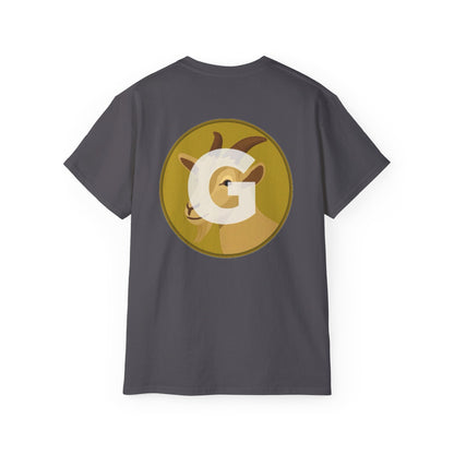 Epic Goat Chase Unisex Tee, Art Tee, Graphic Shirt, Gift for Animal Lovers, Funny T-Shirt, Cartoon Art Tee