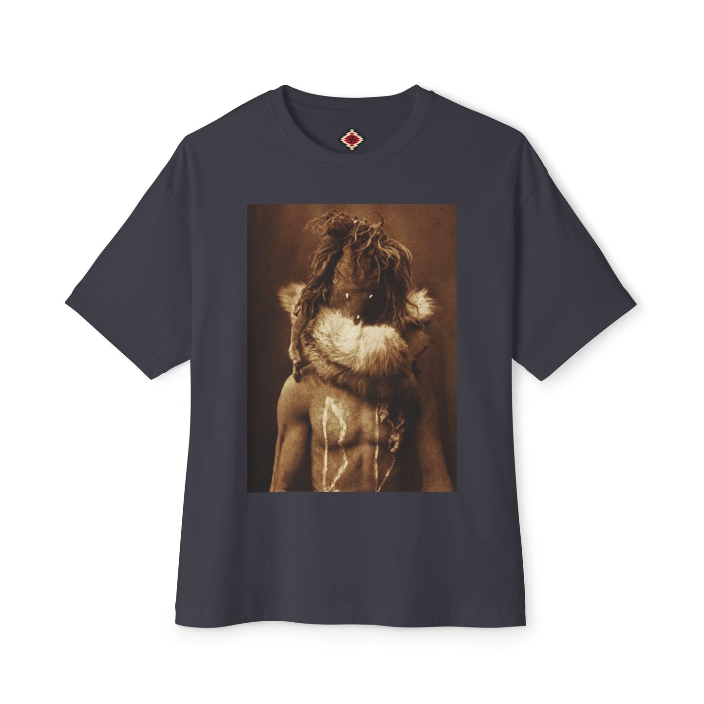 Yei Spirit Oversized Tee – Unique Graphic Tee, Unisex Streetwear, Vintage Look, Festival Wear, Boho Style Shirt