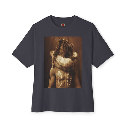 Yei Spirit Oversized Tee – Unique Graphic Tee, Unisex Streetwear, Vintage Look, Festival Wear, Boho Style Shirt