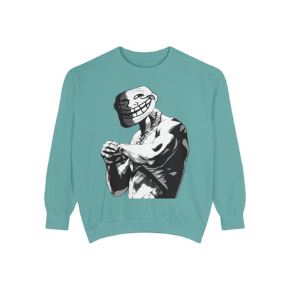 TROLL Stylish Unisex Sweatshirt with Playful Graphic, Trendy Streetwear, Cozy and Casual, Perfect Gift for Any Occasion, Unique Art Design