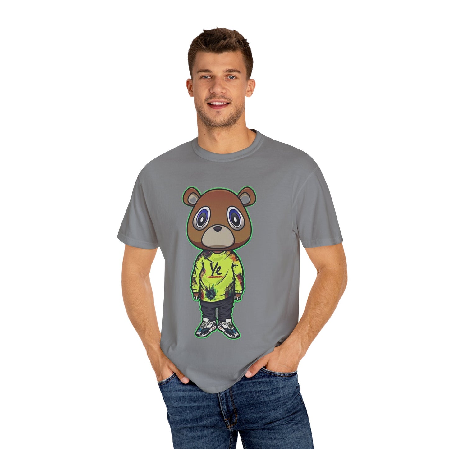 Ye Bear T-Shirt for Casual Wear, Graphic Tee, Unisex Apparel, Hipster Style, Gift for Friends, Streetwear Top