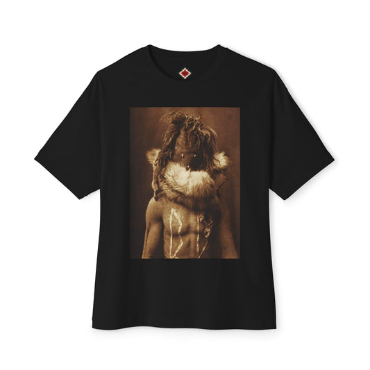 Yei Spirit Oversized Tee – Unique Graphic Tee, Unisex Streetwear, Vintage Look, Festival Wear, Boho Style Shirt